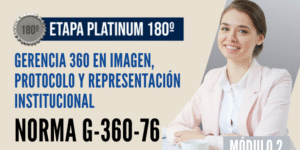Norma Internacional G-360-76-ETAPA PLATINUM: Gerencia 360 en Imagen, Protocolo y Representación Institucional