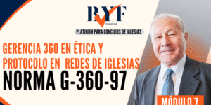 Gerencia 360 en Ética y Protocolo en Redes de Iglesias (Norma G-360-97)