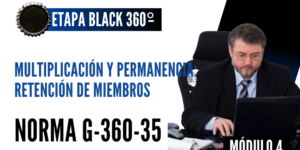 Norma Internacional G-360-35-ETAPA BLACK: Multiplicación y Permanencia Retención de Miembros