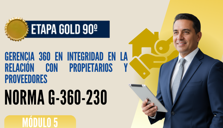 Norma Internacional G-360-227-ETAPA GOLD: Gerencia 360 en Integridad en la Relación con Propietarios y Proveedores