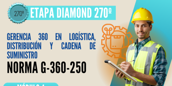 Norma Internacional G-360-250-ETAPA DIAMOND: Gerencia 360 en Logística, Distribución y Cadena de Suministro