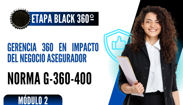 Norma Internacional G-360-400-ETAPA BLACK: Gerencia 360 en Impacto del Negocio Asegurador