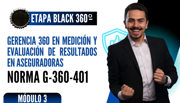 Norma Internacional G-360-401-ETAPA BLACK: Gerencia 360 en Medición y Evaluación de Resultados en Aseguradoras
