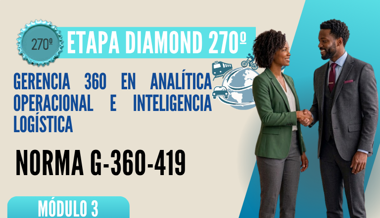 Norma Internacional G-360-419-ETAPA DIAMOND: Gerencia 360 en Analítica Operacional e Inteligencia Logística