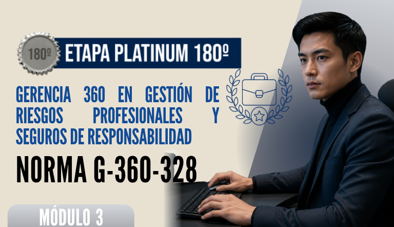 Norma Internacional G-360-328-ETAPA PLATINUM: Gerencia 360 en Gestión de Riesgos Profesionales y Seguros de Responsabilidad