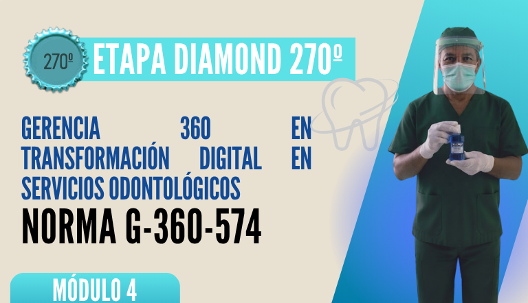 Norma Internacional G-360-574-ETAPA DIAMOND: Gerencia 360 en Transformación Digital en Servicios Odontológicos
